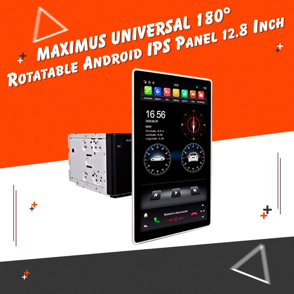 Maximus Universal 180 Degree Rotatable Android LCD Black 12.8 Inches