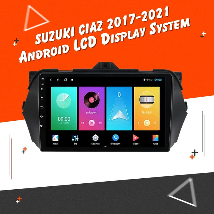 Suzuki Ciaz Android LCD Black 9 Inches - Model 2017-2021