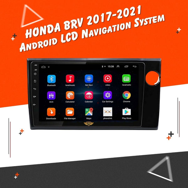 Honda BRV Android LCD Black 9 Inches - Model 2017-2021