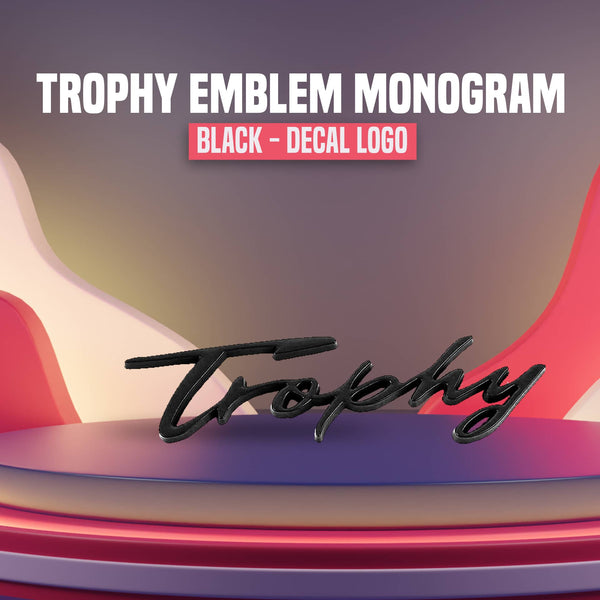 Trophy Emblem - Black