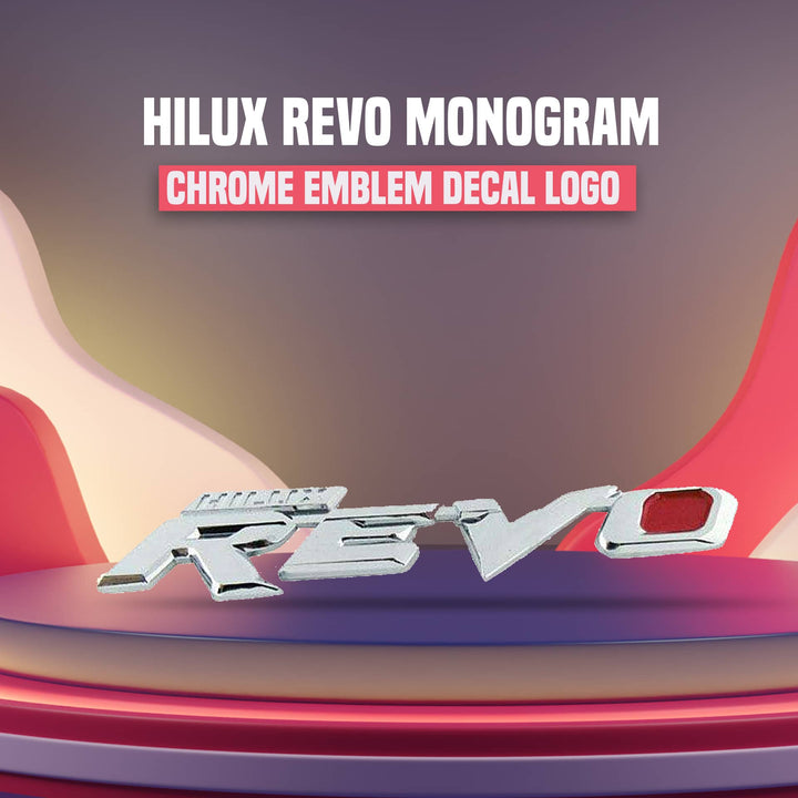 Hilux Revo Monogram - Chrome