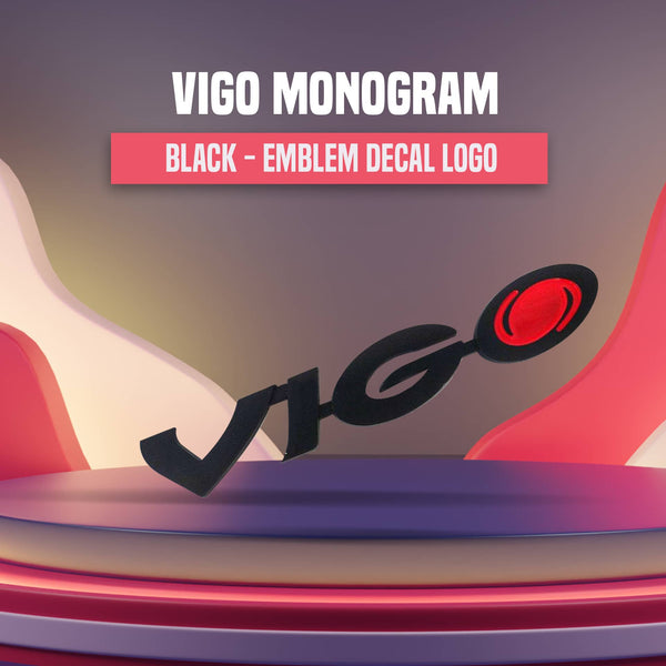 Vigo Monogram - Black