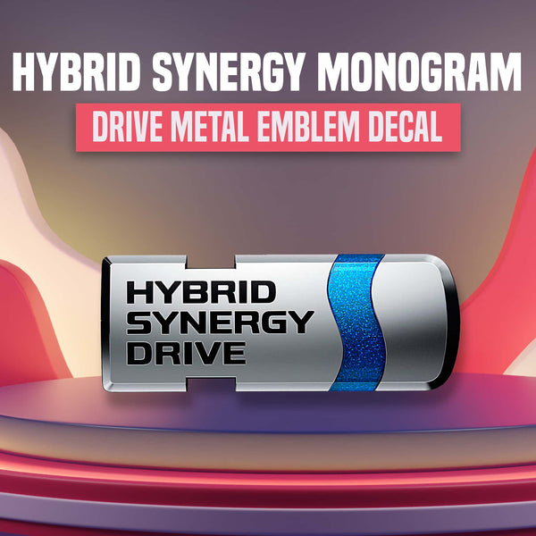 Hybrid Synergy Drive Metal Monogram