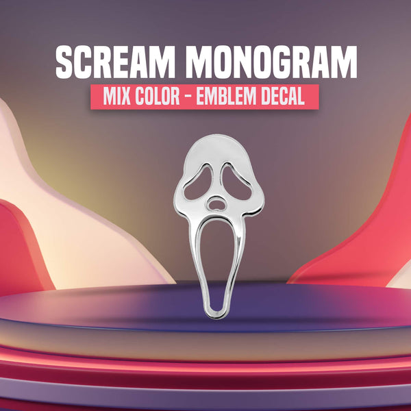 Scream Monogram - Mix Color