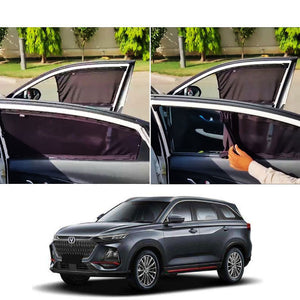 Changan Oshan X7 Custom Fit Retractable Curtains 2022 - 2025 - Sun Shade - Parda