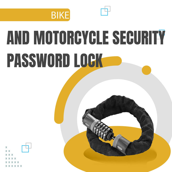 Bike And Motorcycle Security Password Lock