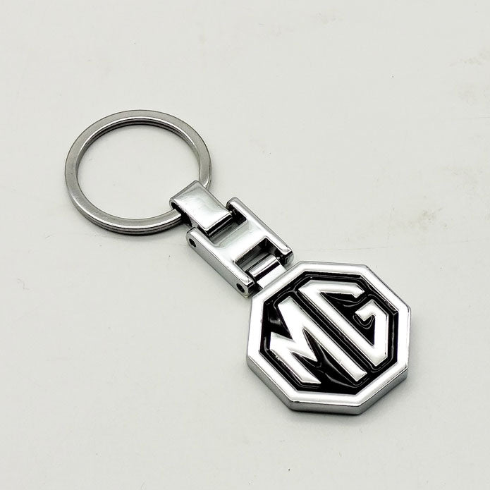 MG Metal Keychain Keyring - Black