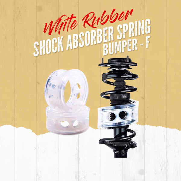 White Car Rubber Shock Absorber Spring Bumper - F