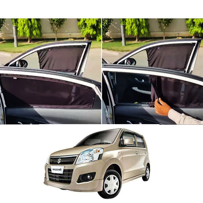 Suzuki Wagon R Curtains Custom Fit - Model 2014-2022