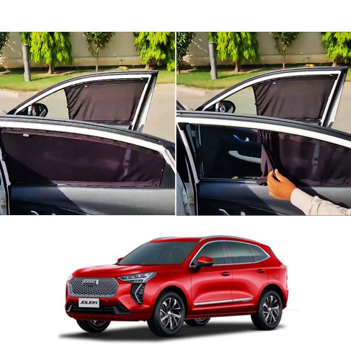 Haval Jolion Retractable Curtains Custom Fit Sunshades - Model 2021-2024