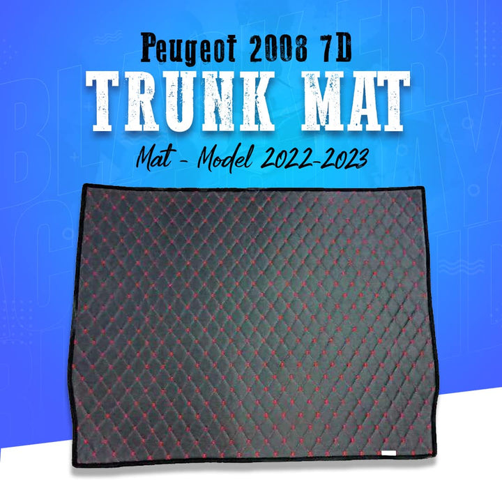 Peugeot 2008 7D Car Trunk Mat - Model 2022-2024