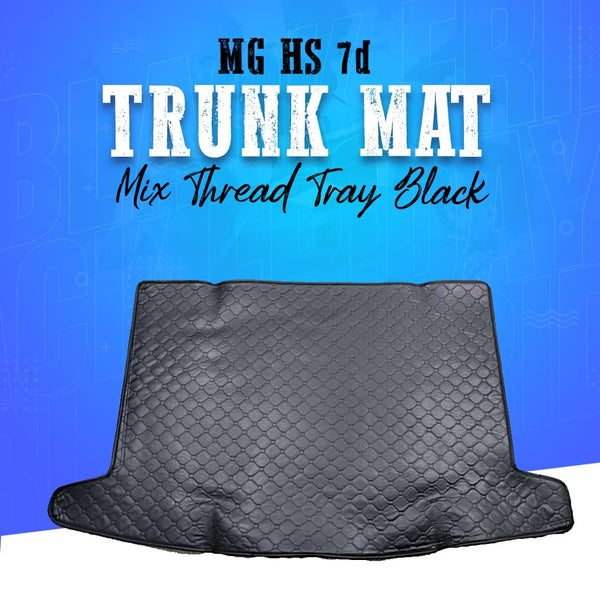 MG HS 7D Trunk Mat Mix Thread Tray Black 2020-2021