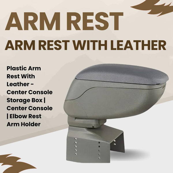 Plastic Arm Rest With Leather