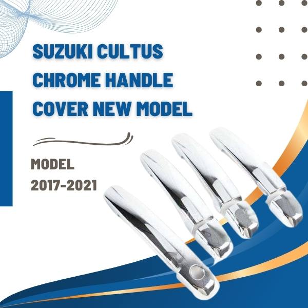 Suzuki Cultus Chrome Handle Cover New Model - Model 2017-2021
