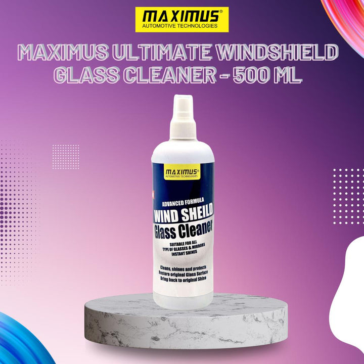 Maximus Ultimate Windshield Glass Cleaner - 500 Ml