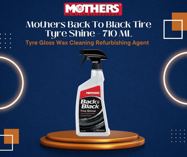 Mothers Back to Black Tire Tyre Shine - 710 ML (06924)