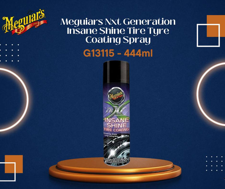 Meguiars Nxt Generation Insane Shine Tire Tyre Coating Spray G13115 - 444ml