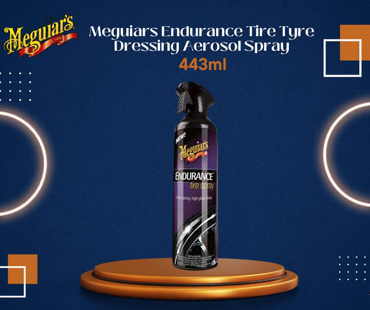 Meguiars Endurance Tire Tyre Dressing Aerosol Spray - 443ml