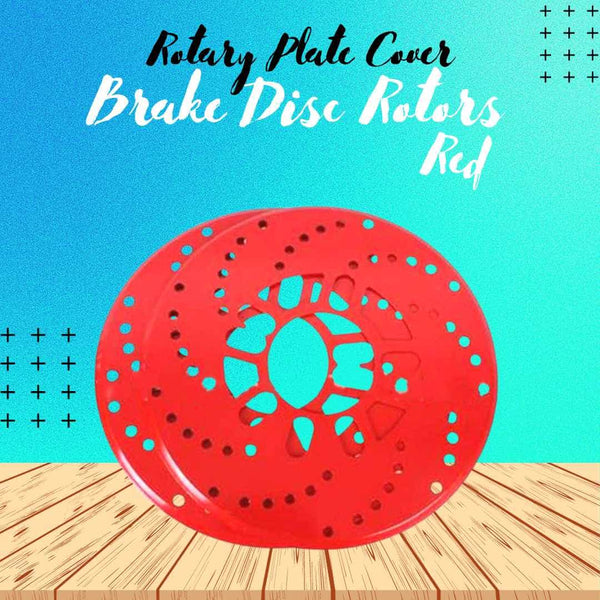 Disc Rotary Plate Cover Red