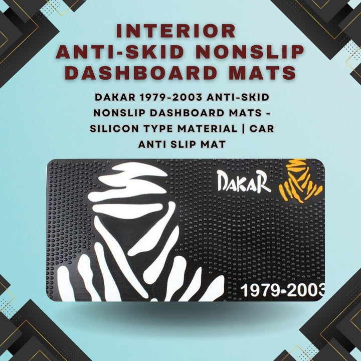 Dakar 1979-2003 Anti-Skid Nonslip Dashboard Mats