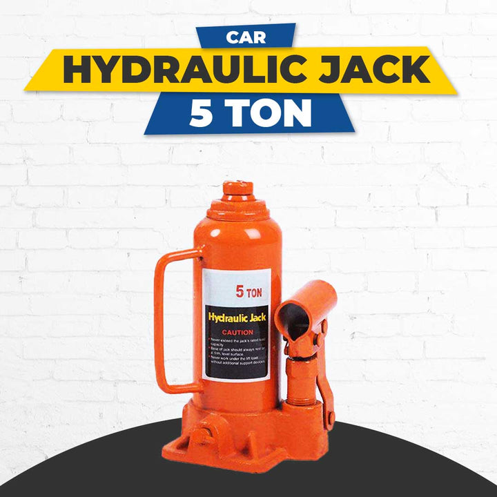 Car Hydraulic Jack With Manual Handle Heavy Duty 5 Ton