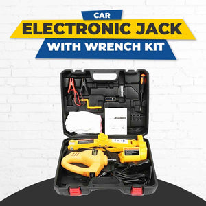 Car Electronic jack With Wrench Kit Drill