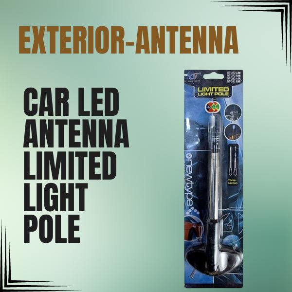 Car LED Antenna Limited Light Pole