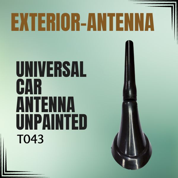 Universal Car Antenna Unpainted - T043