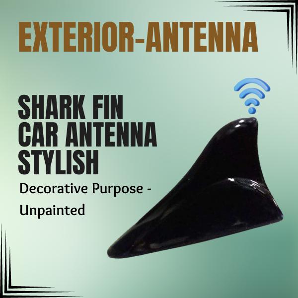 Shark Fin Car Antenna Stylish Decorative Purpose - Unpainted