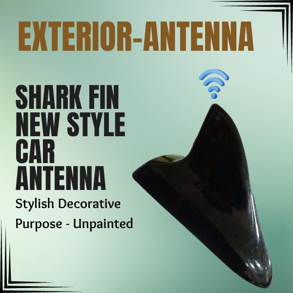 Shark Fin New Style Car Antenna Stylish Decorative Purpose - Unpainted