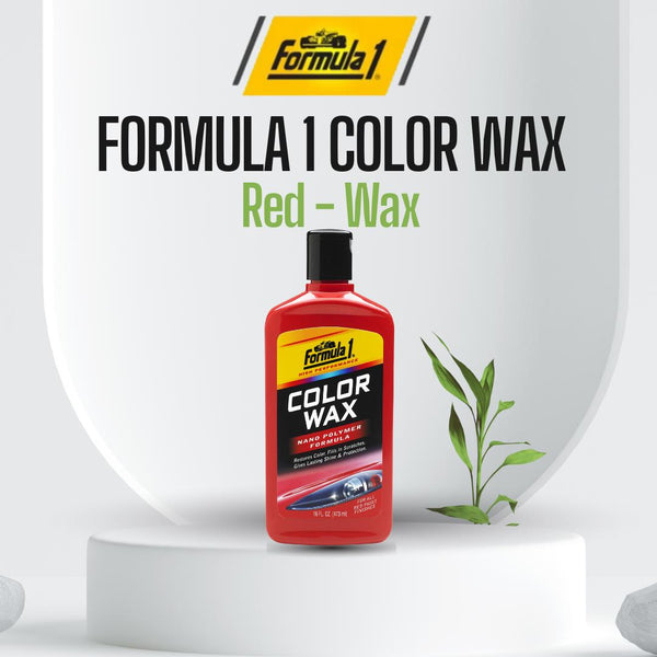 Formula 1 Color Wax - Red 473 ML