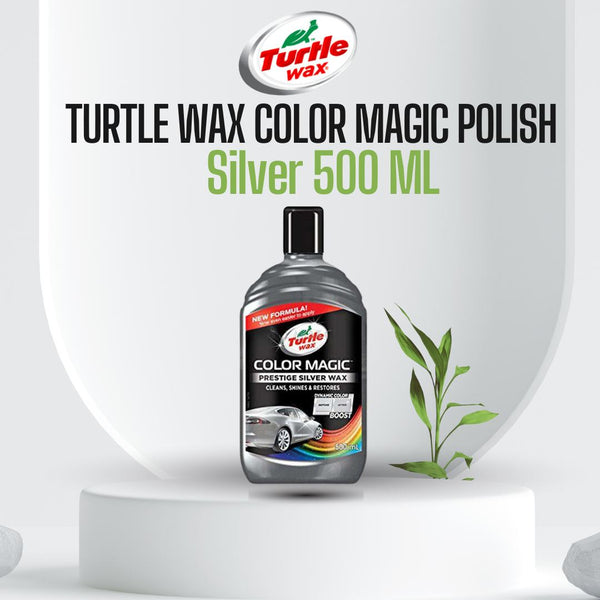 Turtle Wax Color Magic Polish - Silver 500 ML