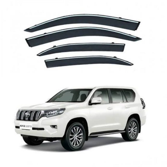 Toyota Prado FJ150 TXR Air Press Sun Visor With Chrome - Model 2009-2018