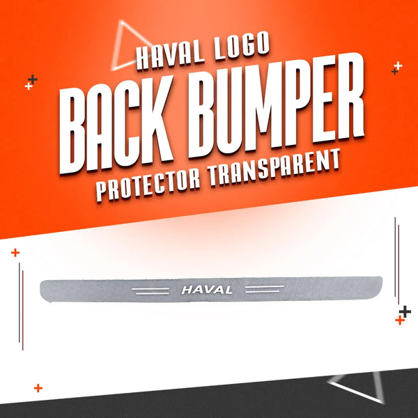 Haval Logo Back Bumper Protector Transparent