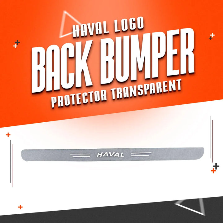 Haval Logo Back Bumper Protector Transparent