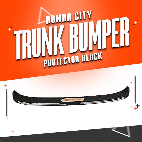 Honda City Trunk Bumper Protector Black MA001396