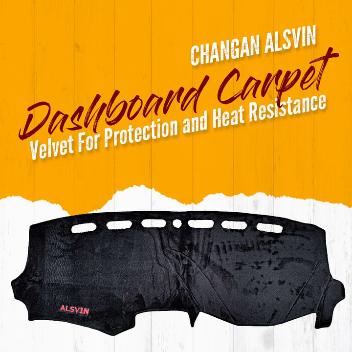 Changan Alsvin Dashboard Carpet Velvet For Protection and Heat Resistance - Model 2021-2024