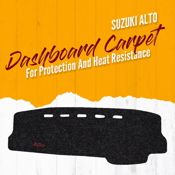 Suzuki Alto Dashboard Carpet Velvet Black - Model 2019-2022