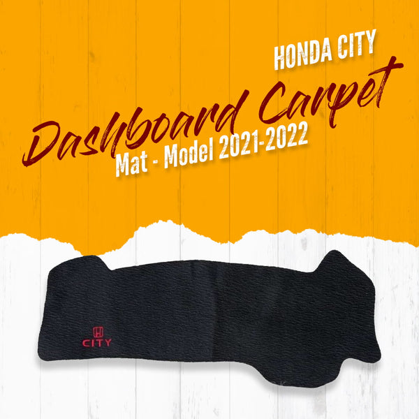 Honda City Dashboard Carpet Black