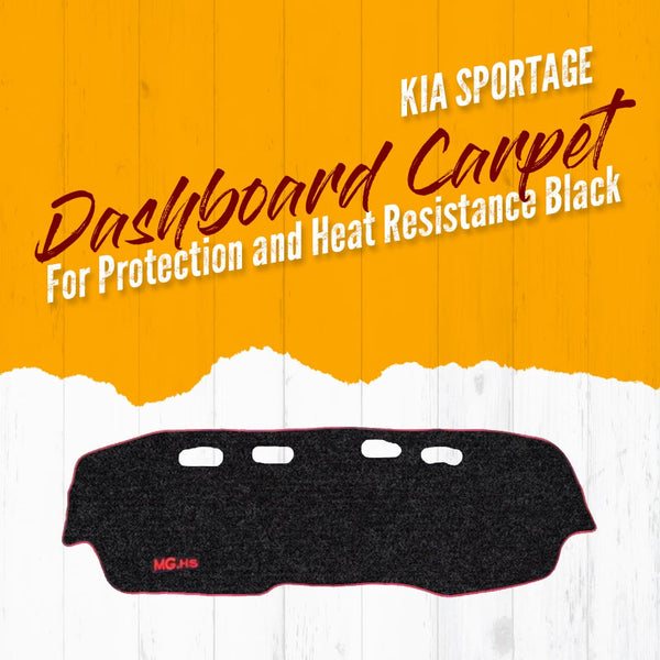 MG HS Dashboard Carpet For Protection and Heat Resistance - Model 2020-2021