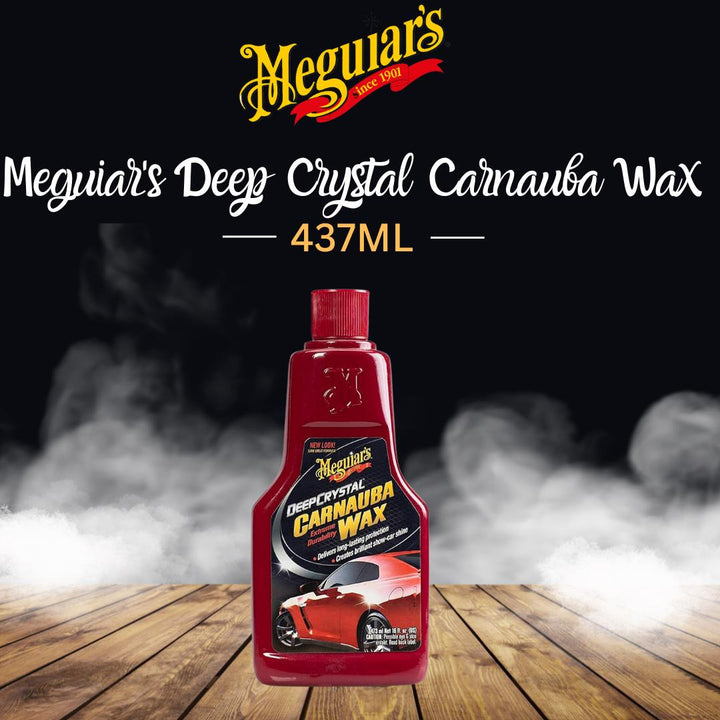 Meguiar's Deep Crystal Carnauba Wax - 437ML A2216