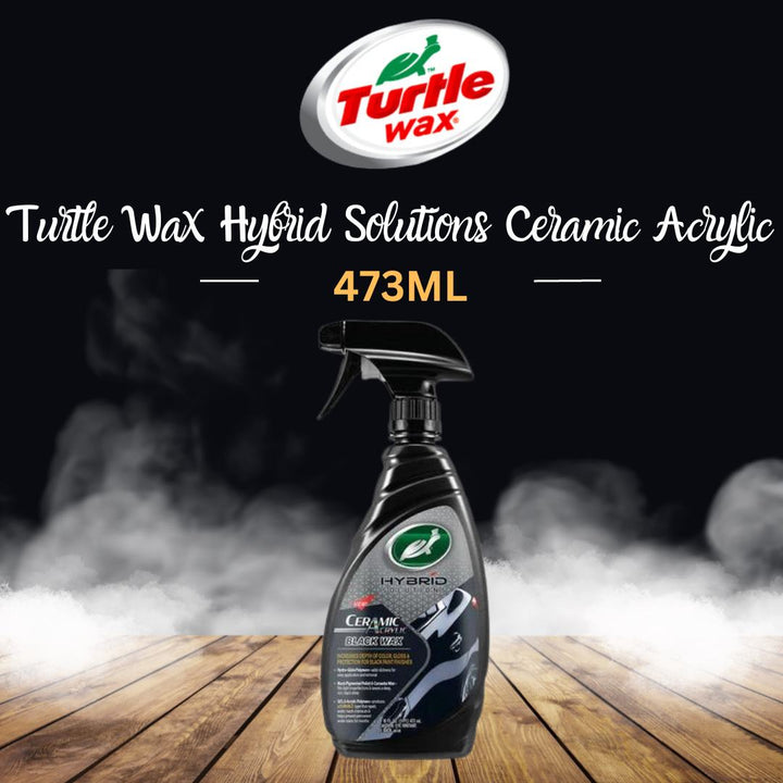 Turtle Wax Hybrid Solutions Ceramic Acrylic Black Car Wax - 473ML (16150)