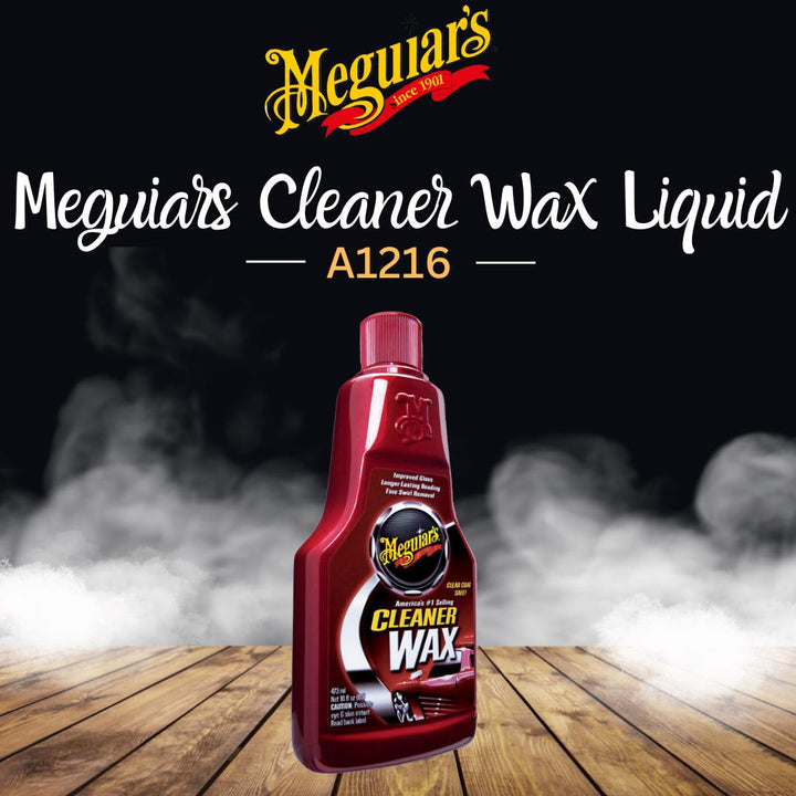 Meguiars Cleaner Wax Liquid A1216 - 473ML
