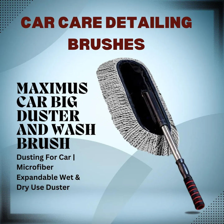 Maximus Car Big Duster and Wash Brush