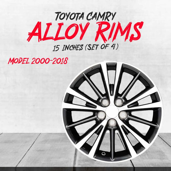 Toyota Camry Alloy Rim 15 Inches (Set of 4) - Model 2000-2018