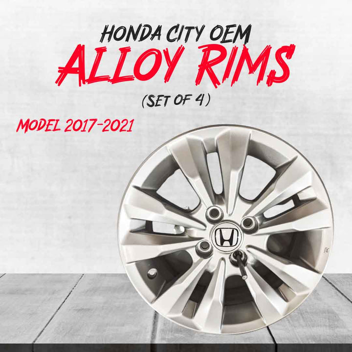 Honda City OEM Alloy Rim 15 Inches (Set of 4) - Model 2017-2021