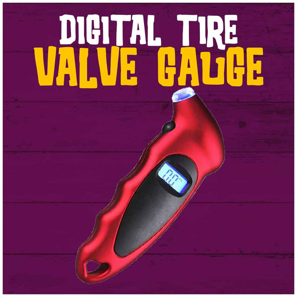 Digital Tire Tyre Valve Gauge - Mix Color