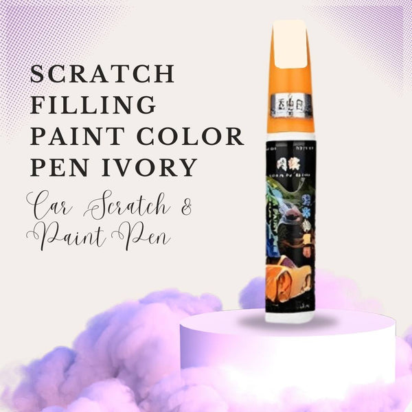 Scratch Filling Paint Color Pen Ivory