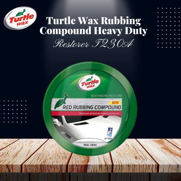 Turtle Wax Rubbing Compound Heavy Duty Restorer T230A