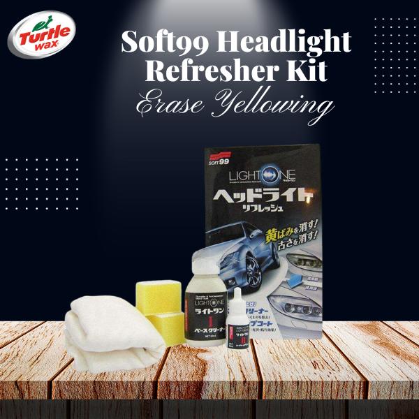 Soft99 Headlight Refresher Kit